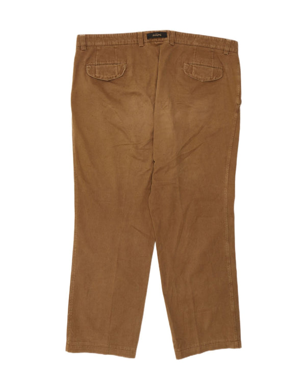 Pantaloni da abito dritti da uomo Barbour W44 L31 Beige