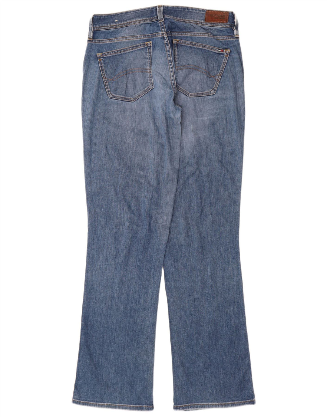 TOMMY HILFIGER Jeans bootcut da donna W31 L34 cotone blu