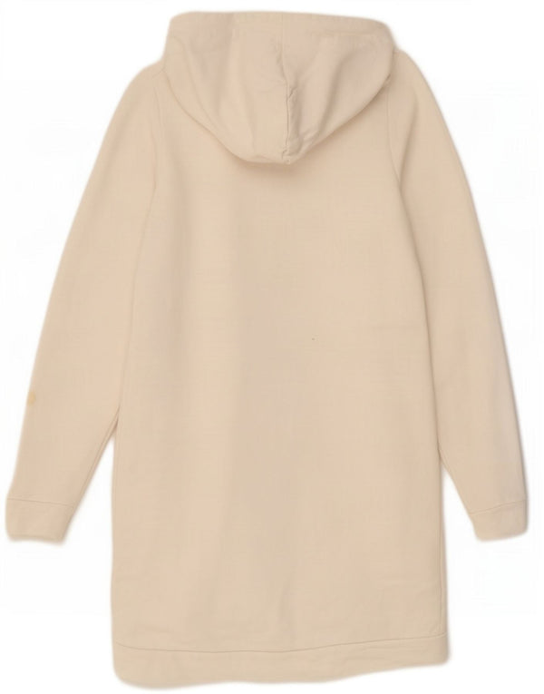 Abito maglione felpa con cappuccio per bambina Guess 13-14 anni in cotone bianco