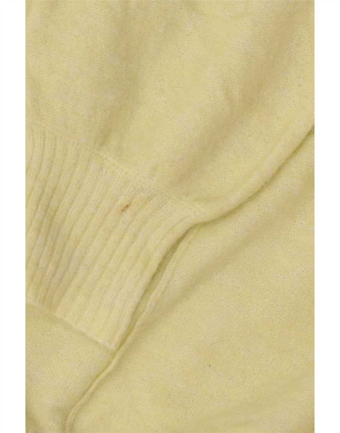 White Stuff Maglione cardigan aperto oversize da donna UK 12 Giallo medio