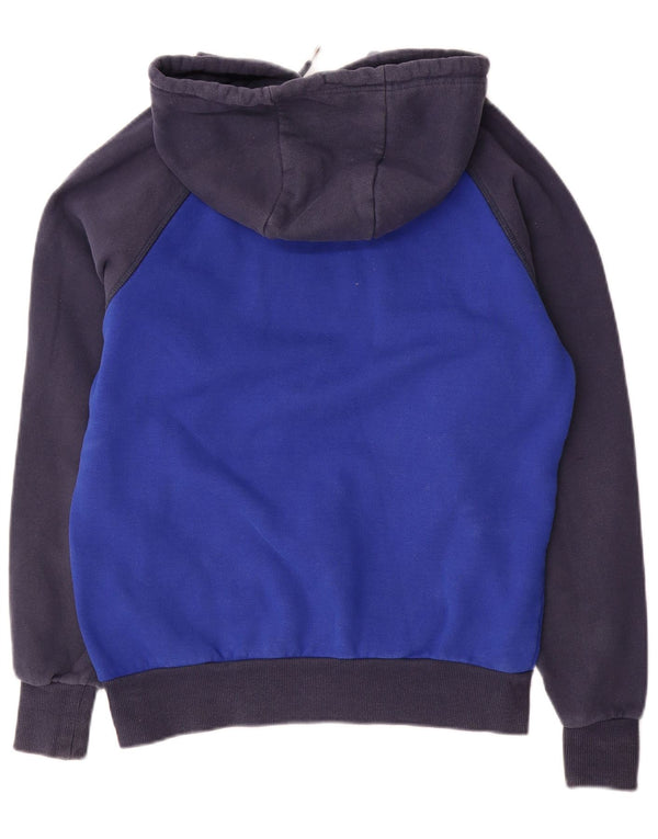 Felpa con cappuccio grafica da uomo Ellesse, cotone color block medio blu navy