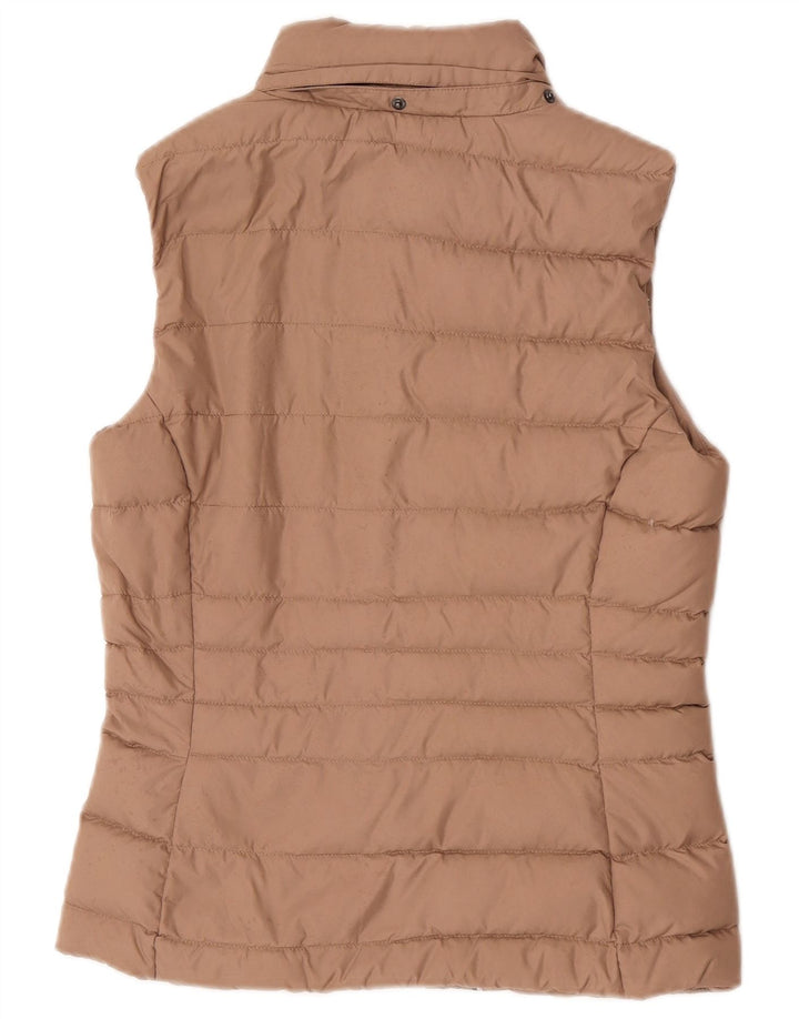 Gilet imbottito da donna Tommy Hilfiger UK 12 Poliestere beige medio