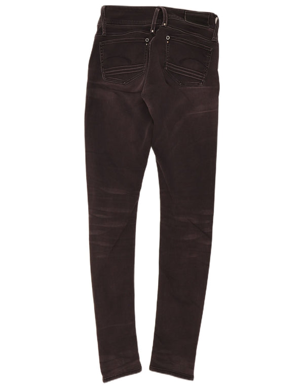 Jeans skinny Lynn da donna G-Star W28 L34 cotone nero