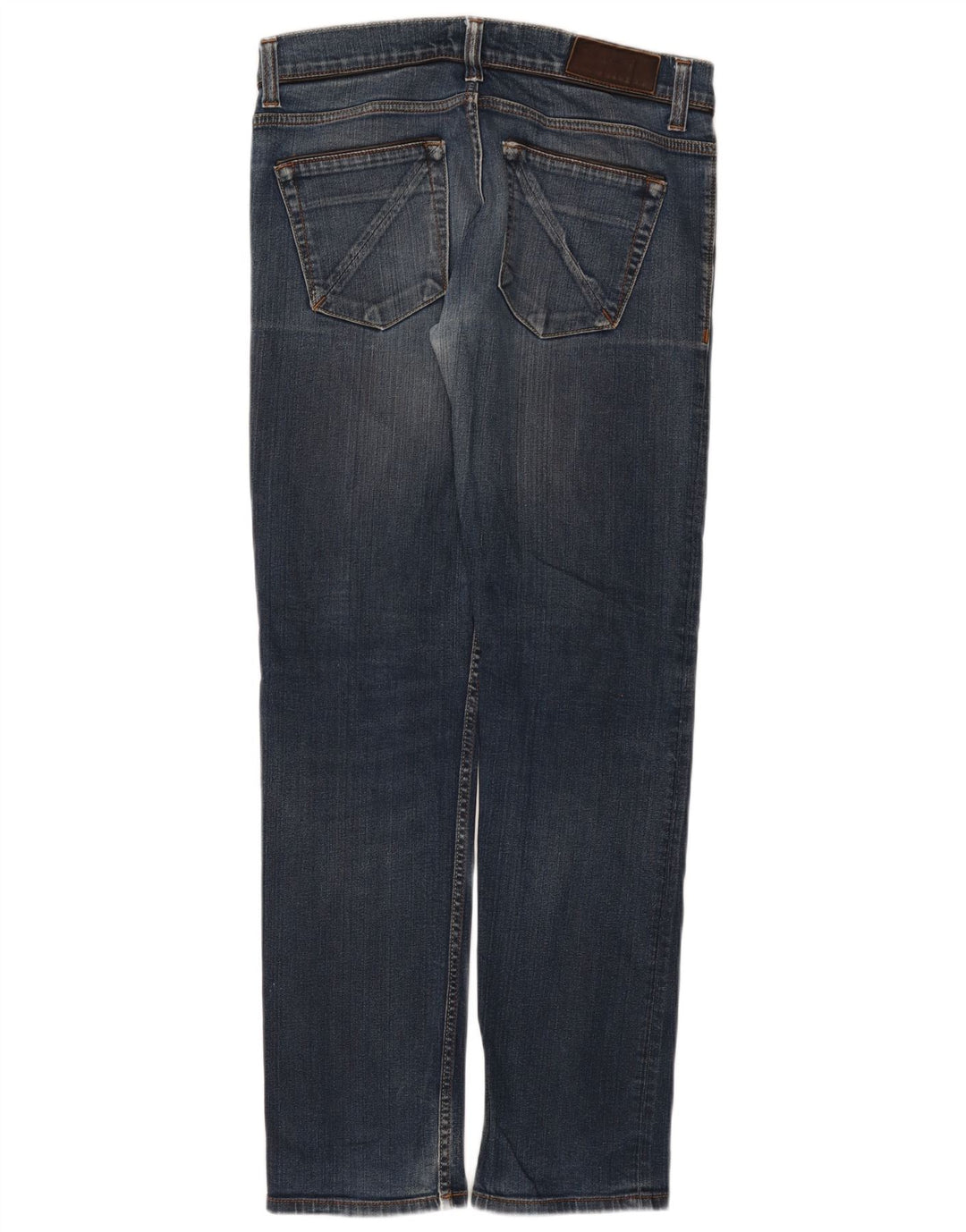 Jeans dritti da uomo Zara EU 42 Large W32 L32 Blu