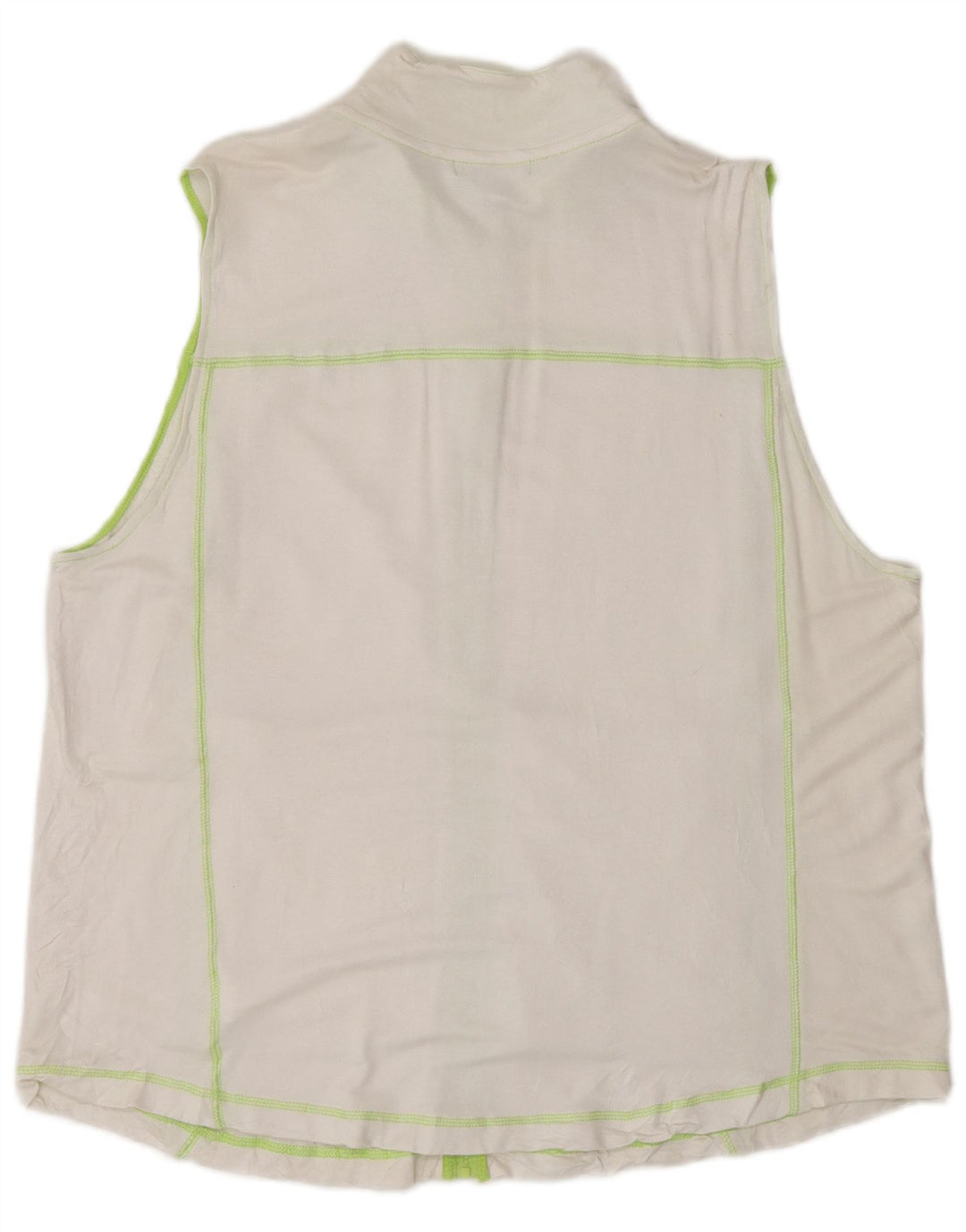 Top da tuta senza maniche da donna Chaps UK 20 2XL viscosa bianca