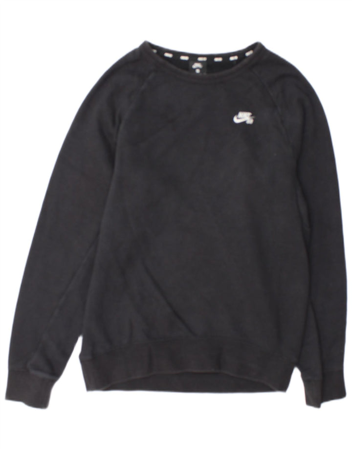 Felpa Nike Uomo Maglia XS Cotone Grigio