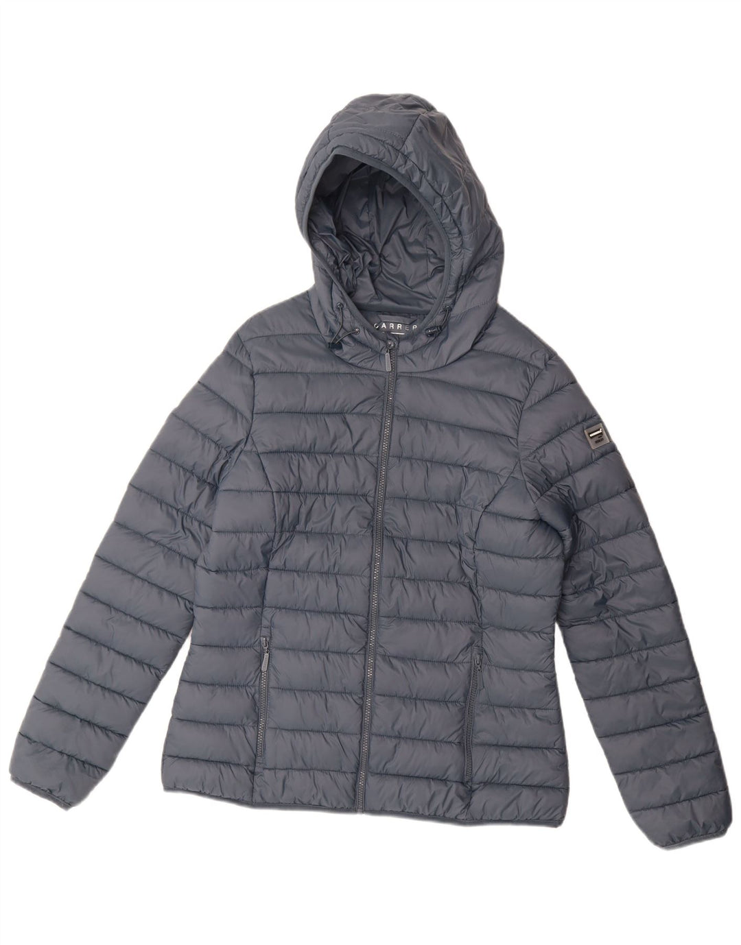 Giacca imbottita con cappuccio da donna Carrera UK 16 Large Blu in poliammide