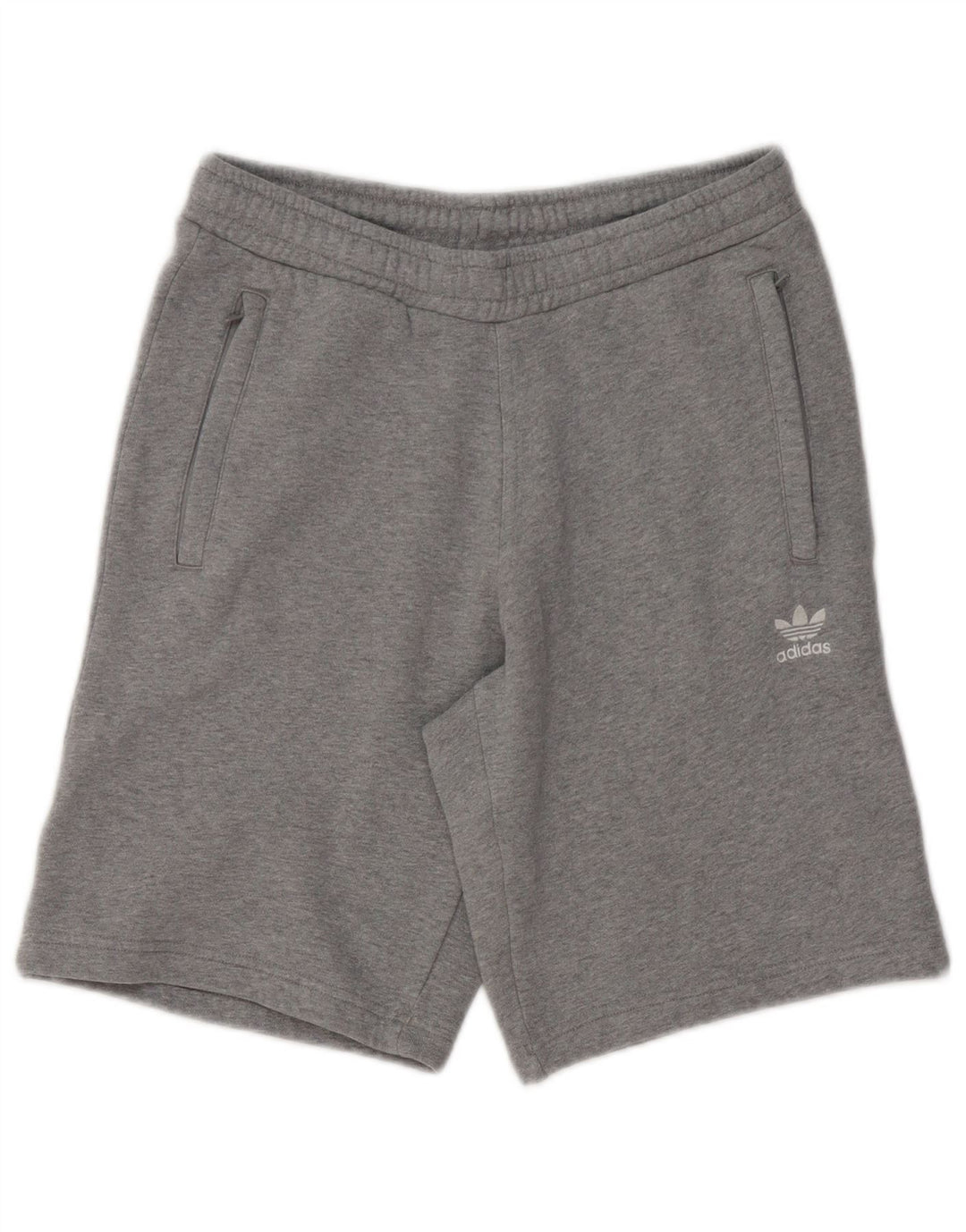 Pantaloncini sportivi da uomo ADIDAS piccoli in cotone chiazzato grigio