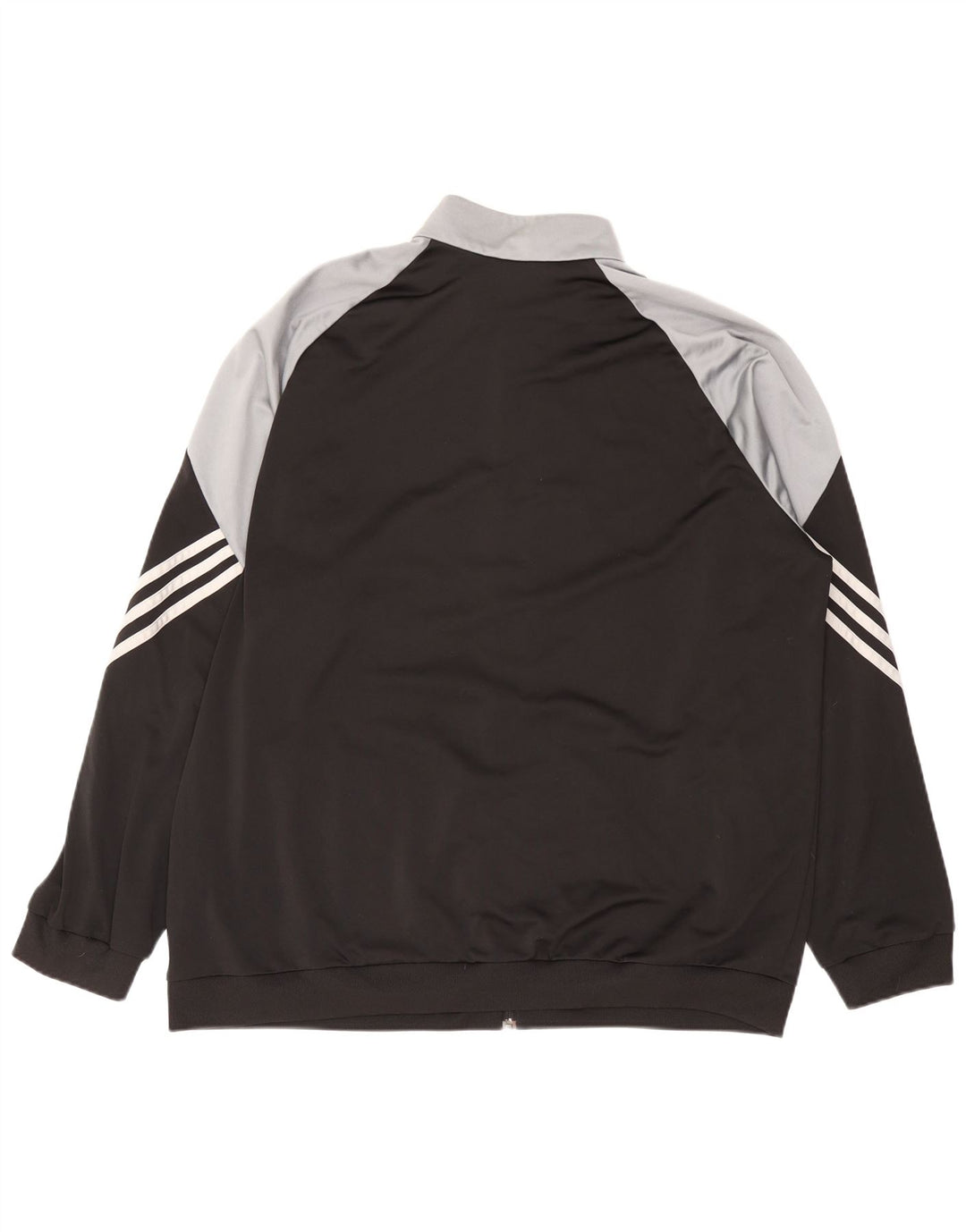 Giacca da tuta da uomo Adidas 2XL poliestere color block nero
