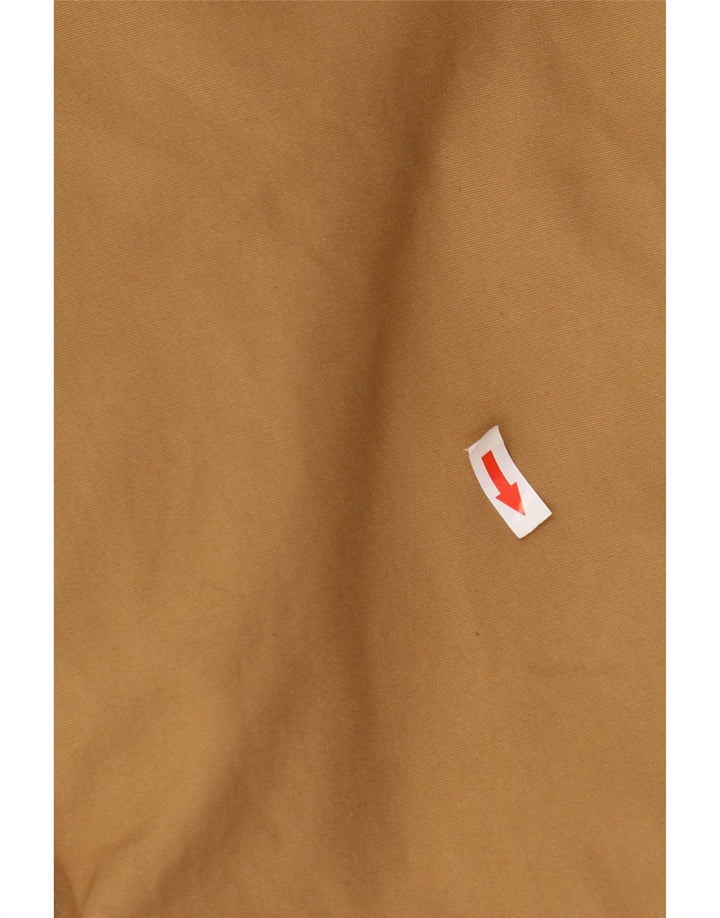 Soprabito vintage da uomo UK 40 grande in cotone beige
