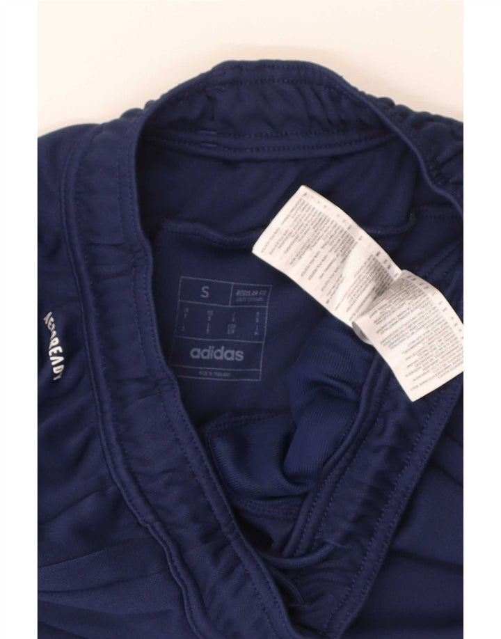 Pantaloncini sportivi Adidas Aeroready da uomo piccoli in poliestere blu navy