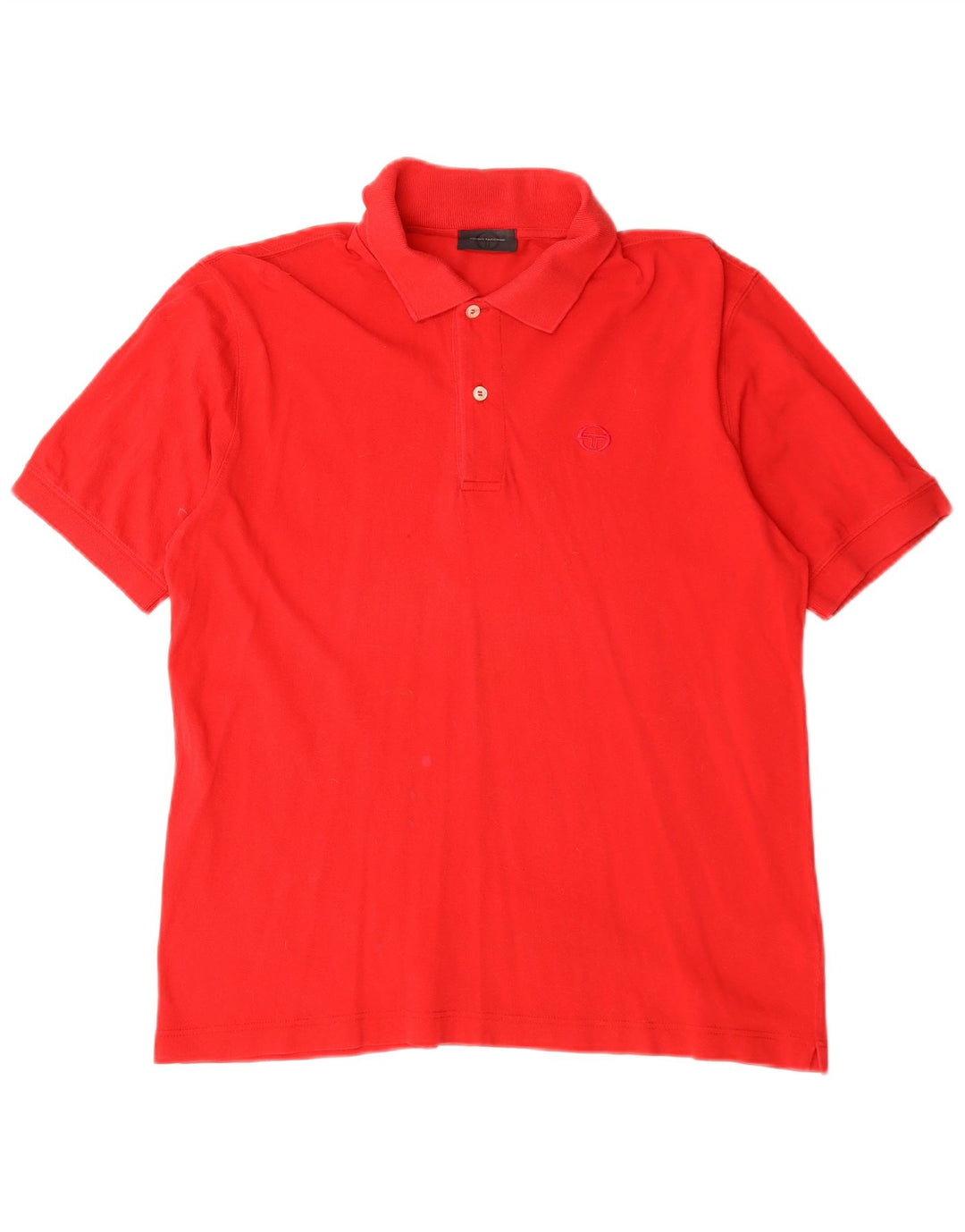 Polo Uomo Sergio Tacchini IT 46 Small Rosso Cotone