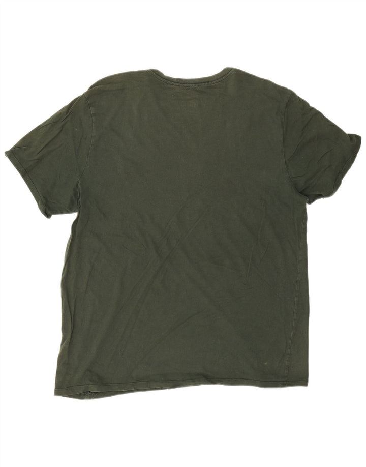 T-shirt grafica NIKE da uomo con taglio atletico XL verde