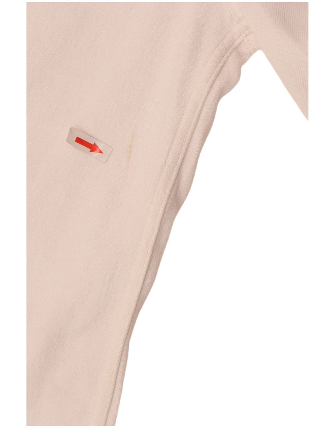 Jeans dritti da donna Tommy Hilfiger W27 L30 cotone bianco