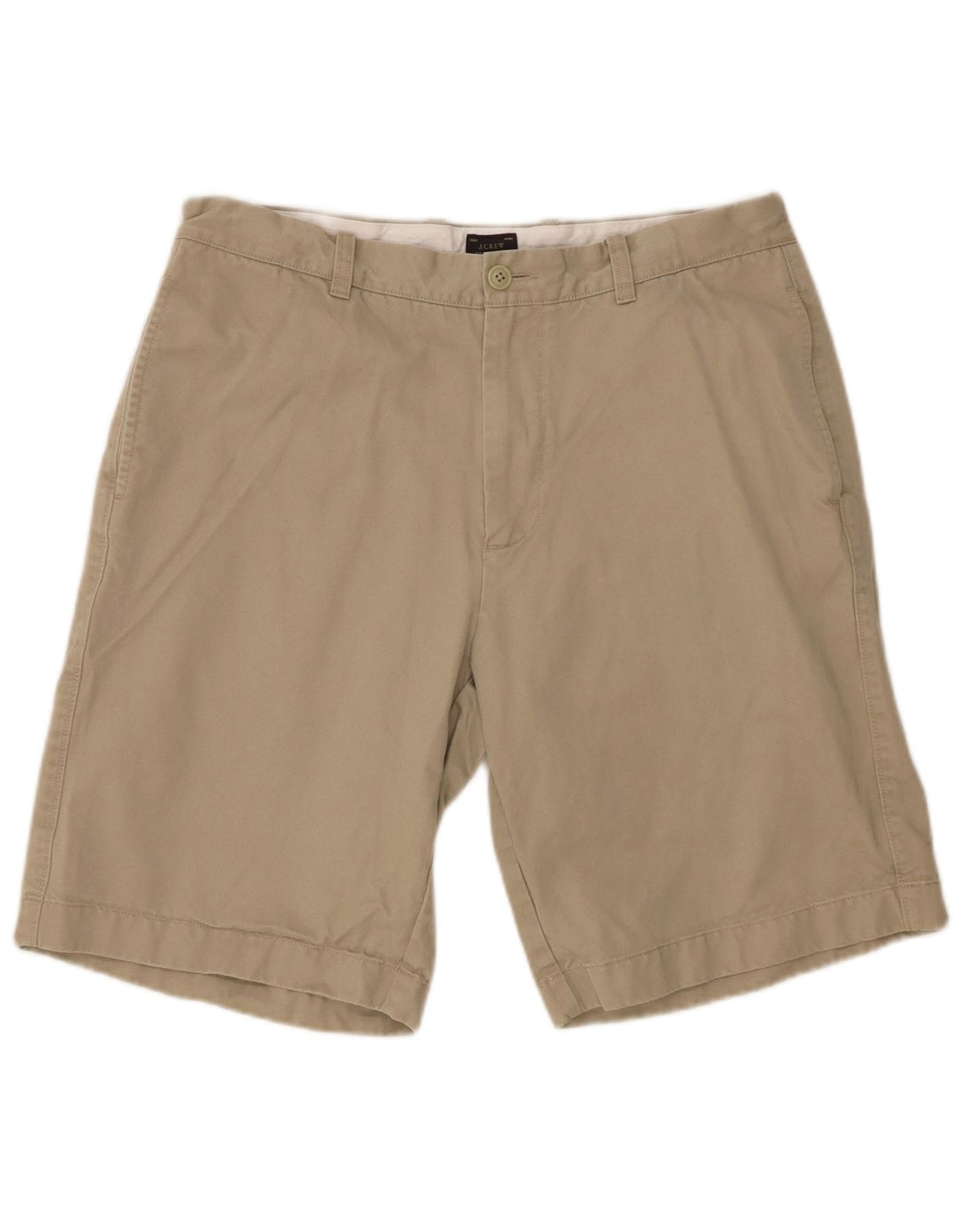 Pantaloncini chino da uomo J. CREW W35 grandi in cotone beige