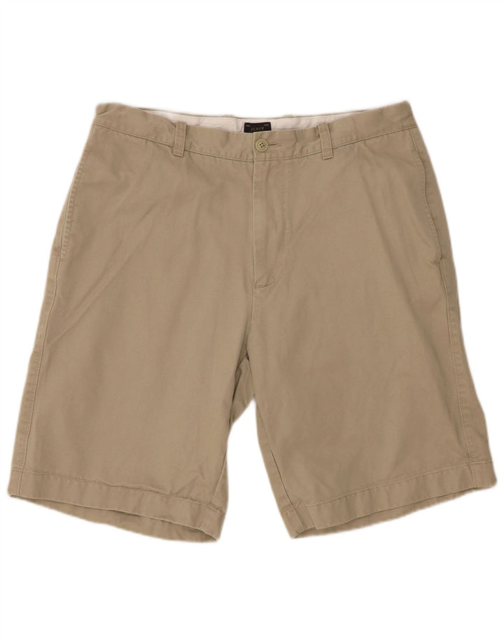 Pantaloncini chino da uomo J. CREW W35 grandi in cotone beige