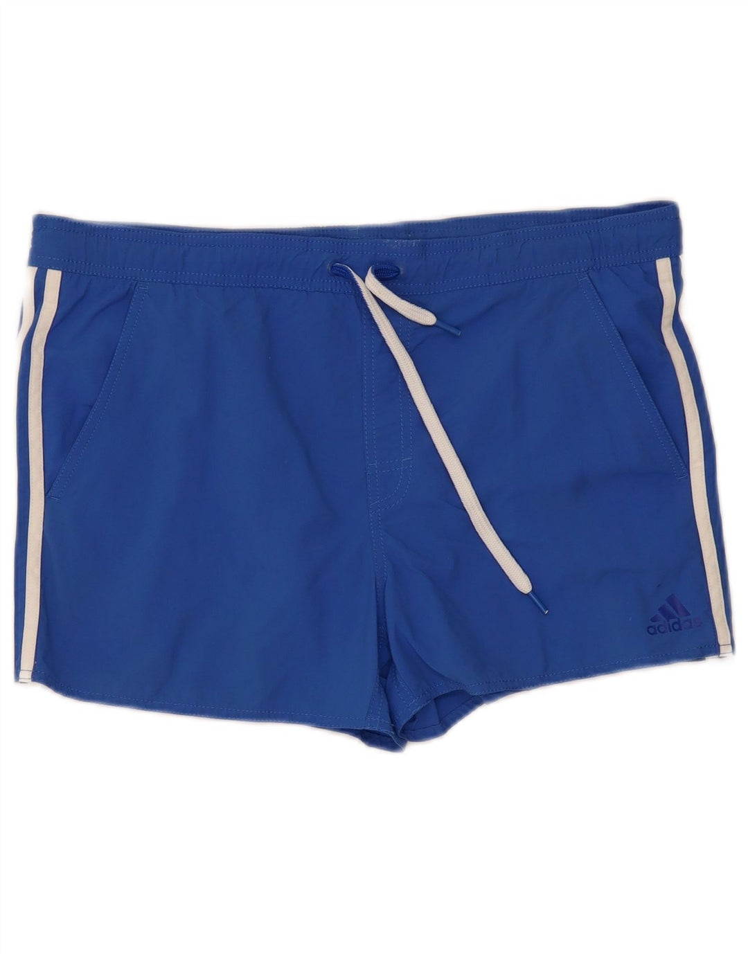 Pantaloncini sportivi Adidas da uomo blu medio