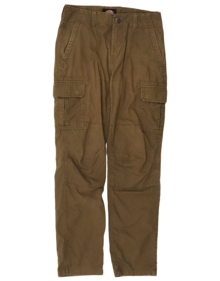 DICKIES Pantaloni cargo dritti da uomo W30 L31 Poliestere kaki