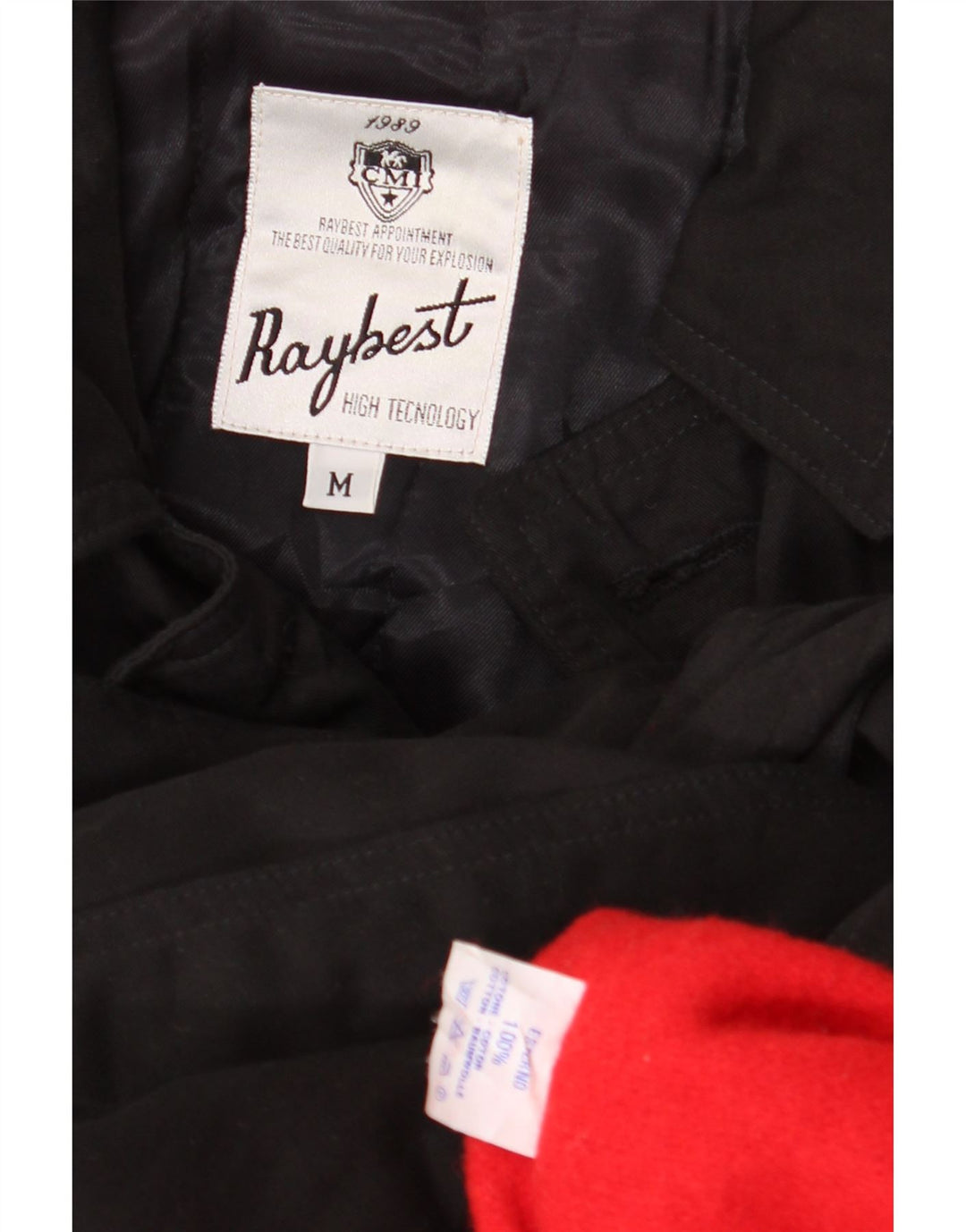 Impermeabile da uomo Raybest UK 38 medio cotone nero