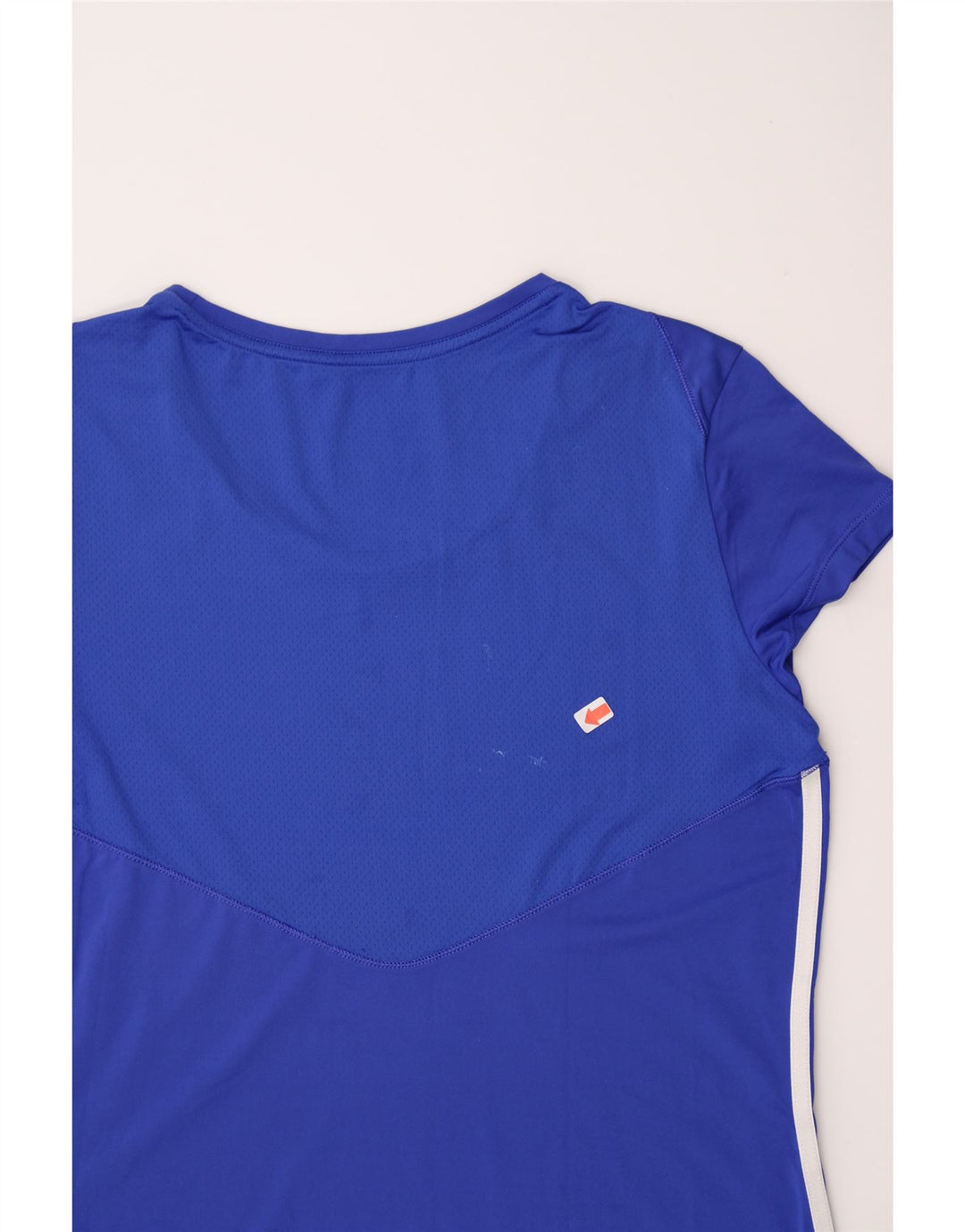 ADIDAS Womens Climacool T-Shirt Top UK 16/18 Large Blue Polyester Vintage Adidas and Second-Hand Adidas from Messina Hembry 