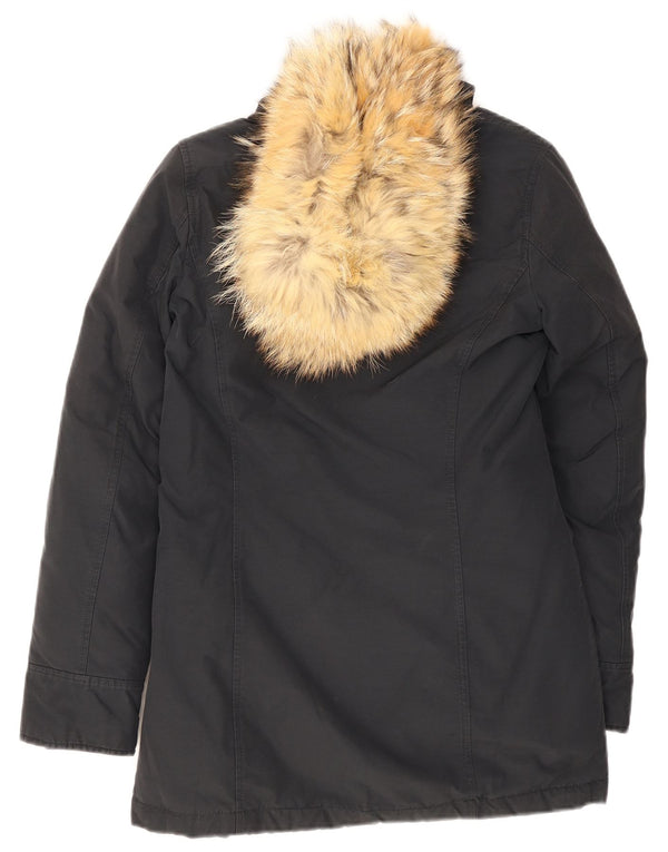 Giacca Parka con cappuccio da donna Woolrich UK 6 XS Blu Navy