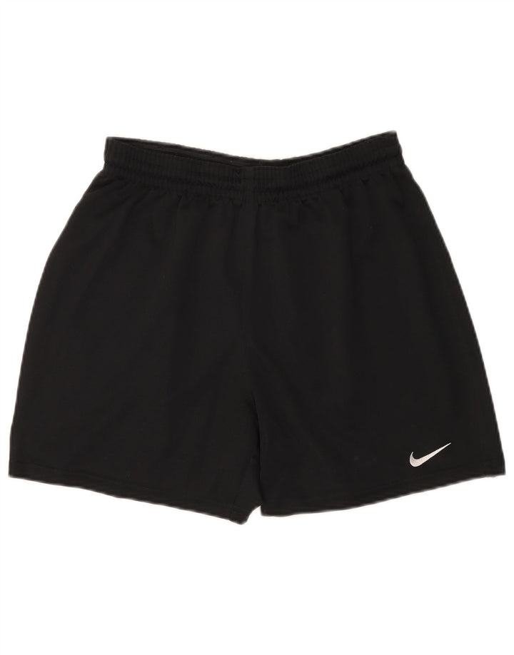 Pantaloncini sportivi Nike da uomo medio nero in poliestere