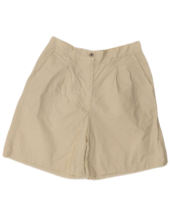 Pantaloncini chino con pegging da donna Murphy & Nye W30 cotone beige medio