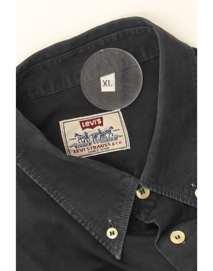 LEVI'S Mens Shirt XL Navy Blue
