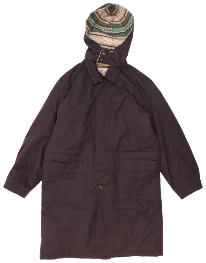 Giacca da corsa con cappuccio da uomo Incom UK 46 3XL Blu navy