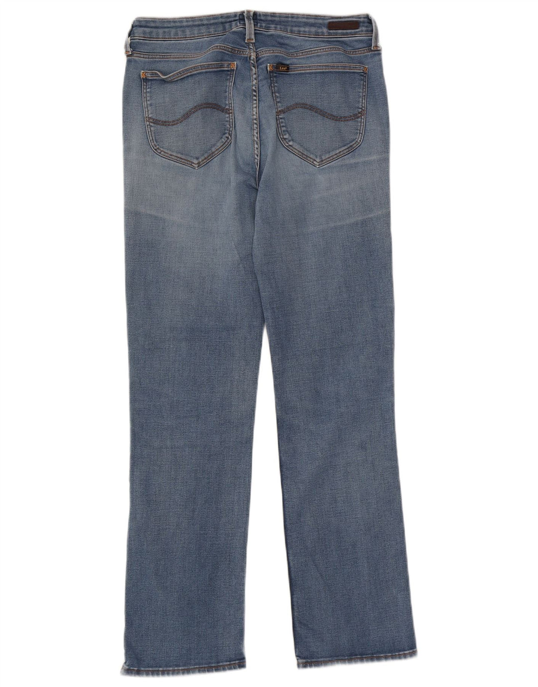 Jeans dritti Marion da donna Lee W31 L31 cotone blu