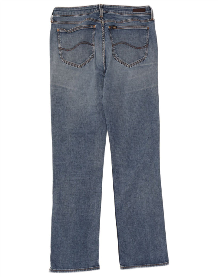 Jeans dritti Marion da donna Lee W31 L31 cotone blu