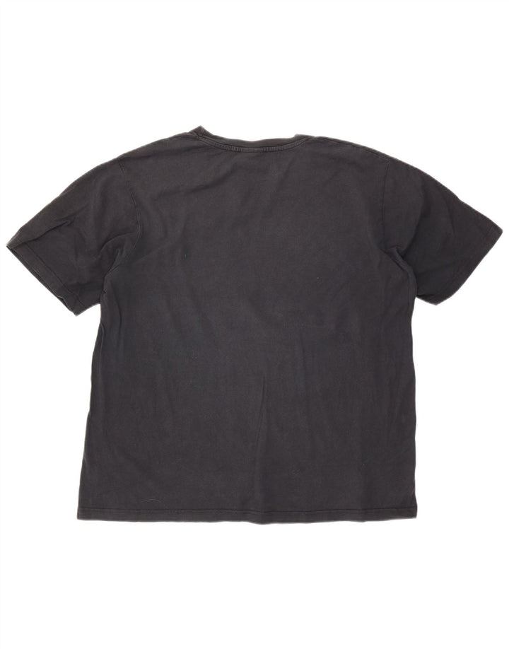 T-shirt grafica da uomo Nike Top 2XL cotone blu navy