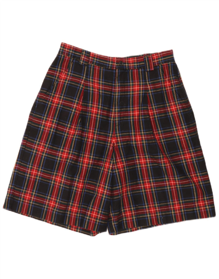 Pantaloncini chino da uomo Gap Pegged W30 medio nero a quadri