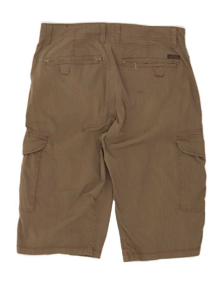 LEE Mens Kansas Cargo Shorts W33 Medium Khaki Cotton Vintage Lee and Second-Hand Lee from Messina Hembry 
