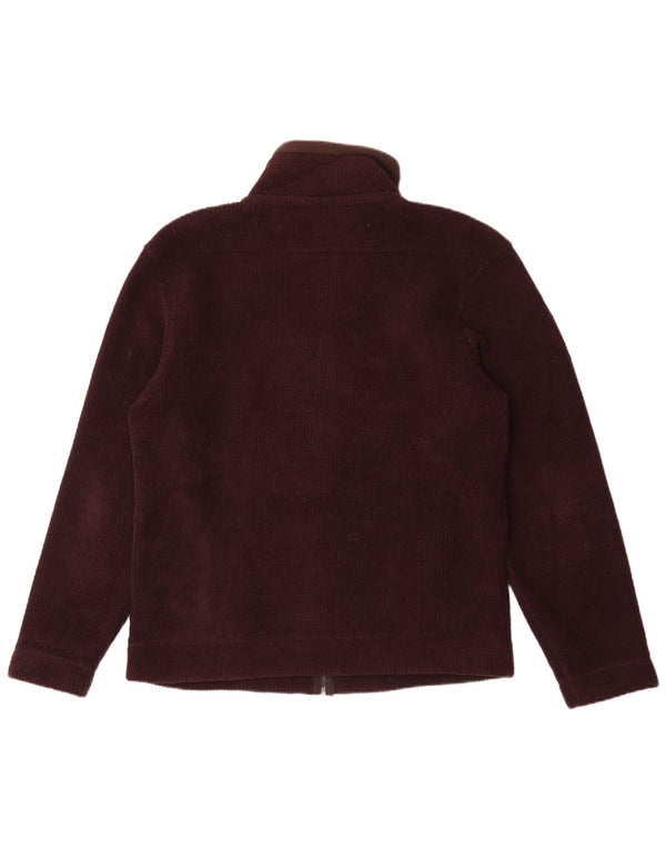 Giacca in pile da uomo Marks & Spencer UK 38 Poliestere marrone medio