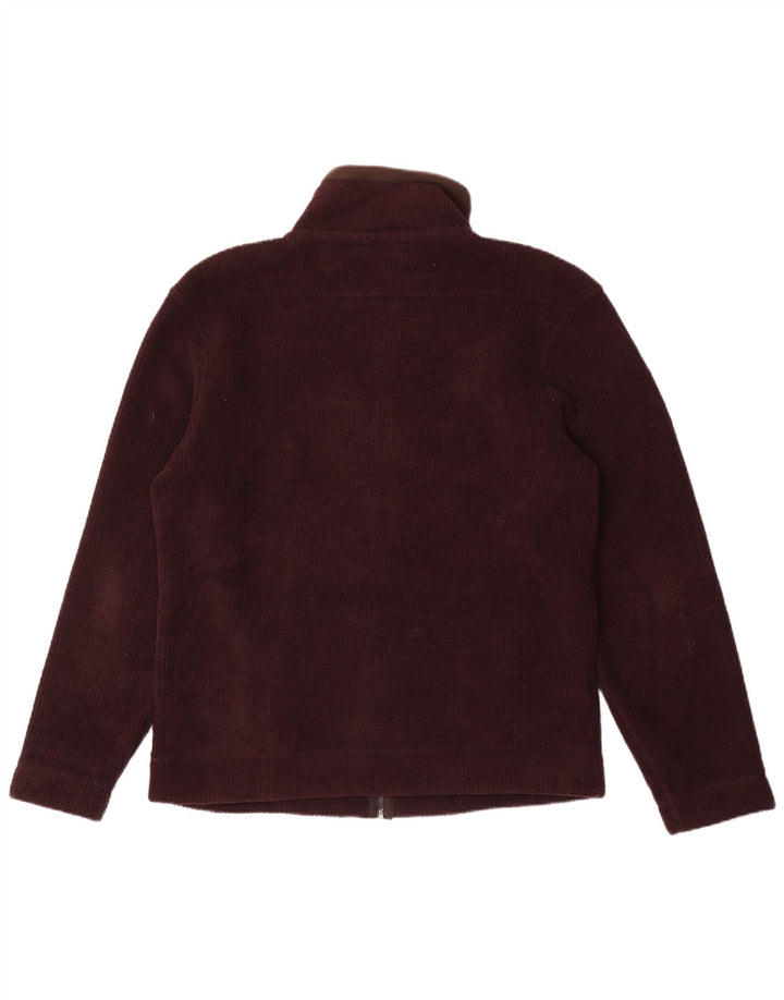 Giacca in pile da uomo Marks & Spencer UK 38 Poliestere marrone medio