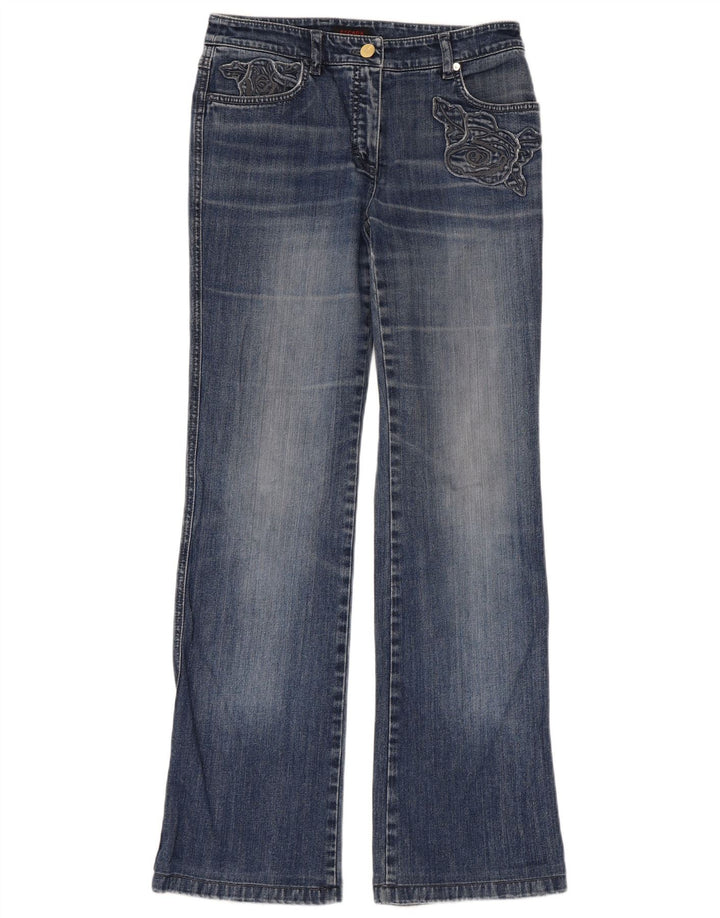 Jeans Bootcut da donna Escada EU 34 XS W28 L32 Blu
