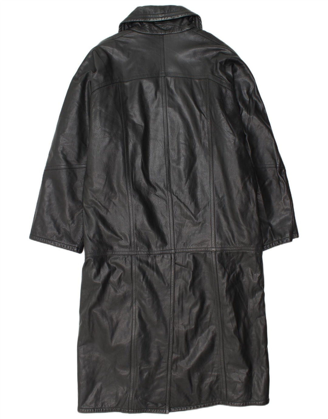 Cappotto in Pelle Uomo Vittorio Forti IT 48 Medio Nero