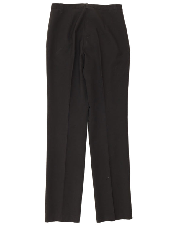 Pantaloni da abito dritti da donna Benetton W28 L32 neri