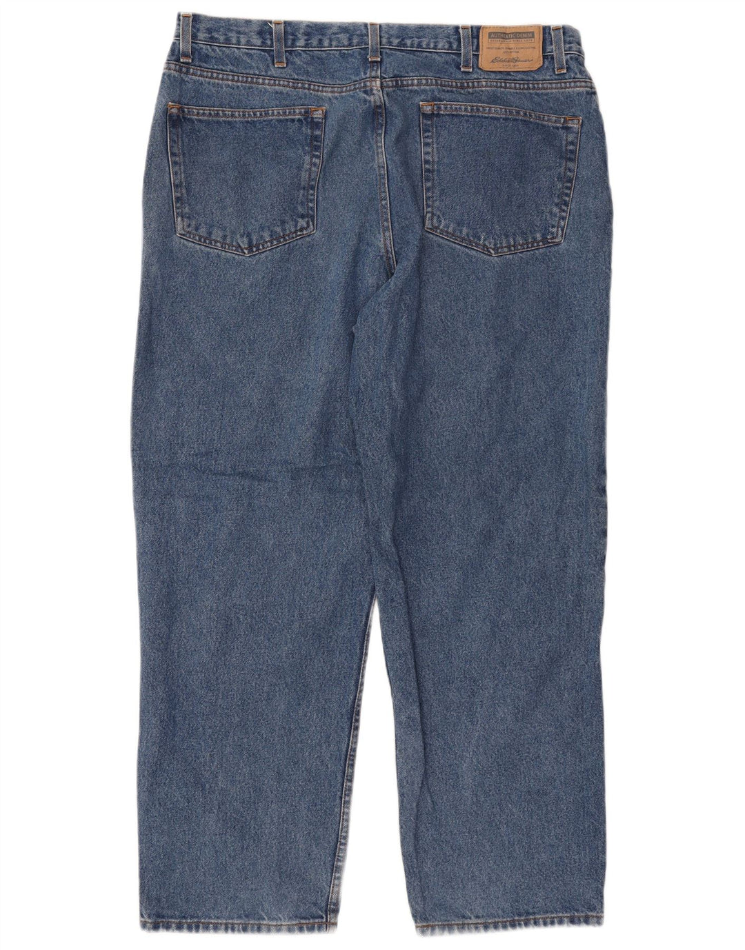 Jeans larghi da uomo Eddie Bauer W38 L30 cotone blu