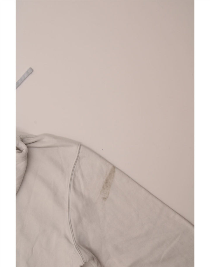 NIKE Mens Graphic Hoodie Jumper Large White Cotton Vintage Nike and Second-Hand Nike from Messina Hembry 