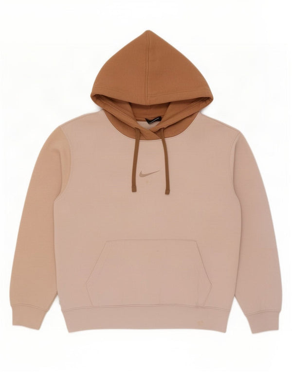 Felpa con cappuccio oversize da donna Nike UK 6 XS multicolore Colourblock