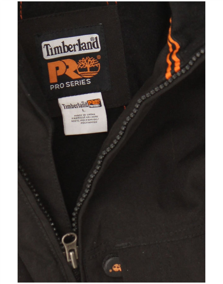 Giacca a vento da uomo Timberland UK 40 Large nera in poliammide