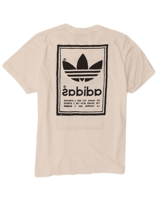 T-shirt grafica da uomo Adidas Top XL bianca