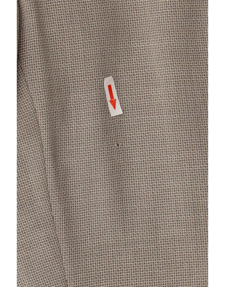 Giacca blazer da uomo a 3 bottoni Hugo Boss EU 44 XS lana vergine grigia