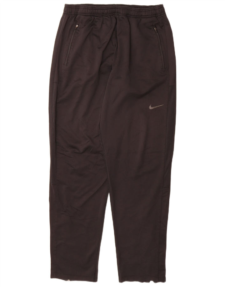 Pantaloni da tuta Nike Dri Fit da uomo, grandi, in poliestere nero