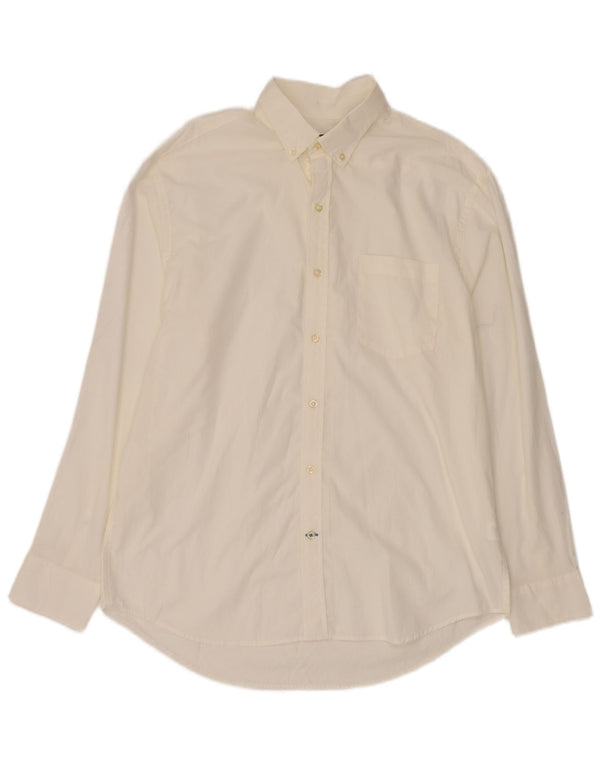 Camicia da uomo IZOD grande in cotone bianco