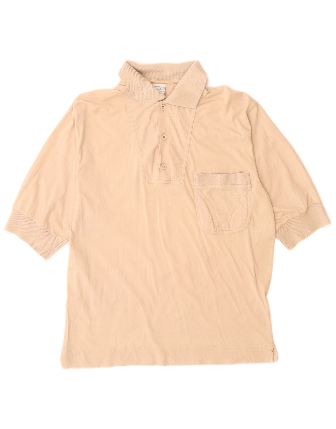 Polo Uomo BENETTON in cotone Beige Medio