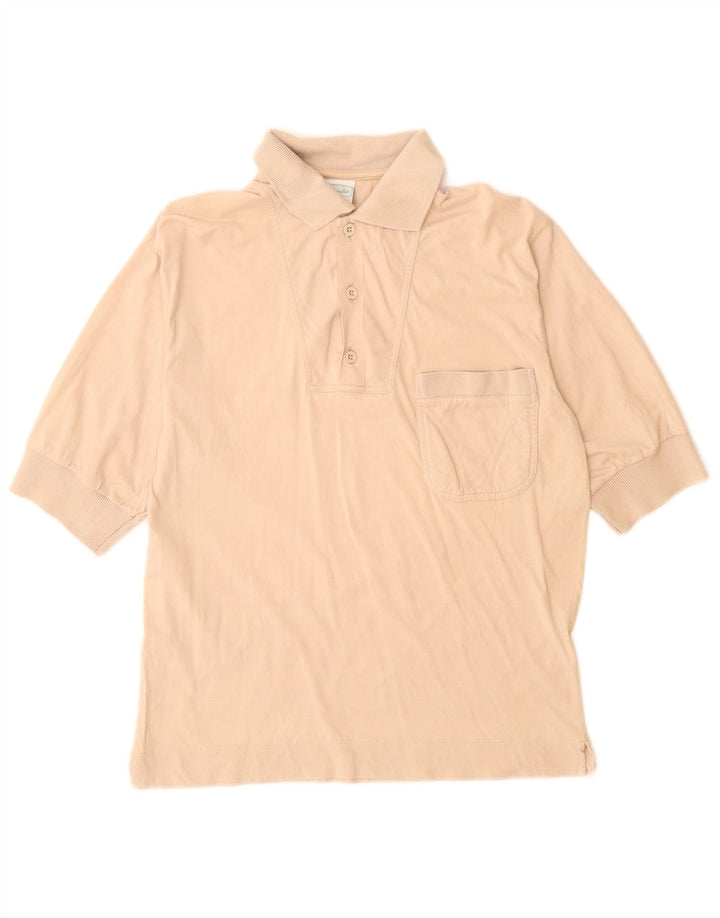 Polo Uomo BENETTON in cotone Beige Medio