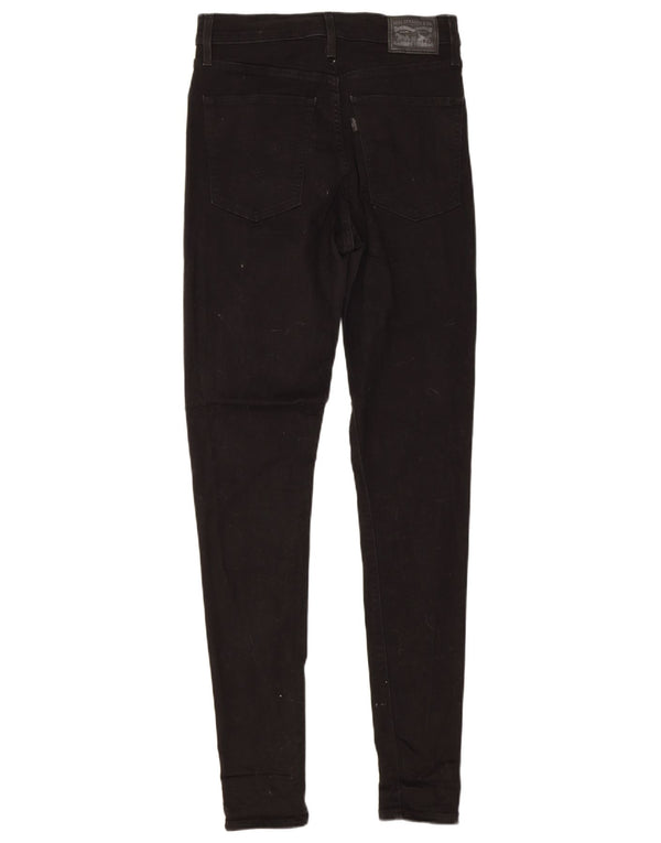 Jeans Levi's Mile High Super Skinny da donna W30 L32 cotone nero